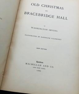 Old Christmas and Bracebridge Hall. New Edition by Irving Washington (1886)