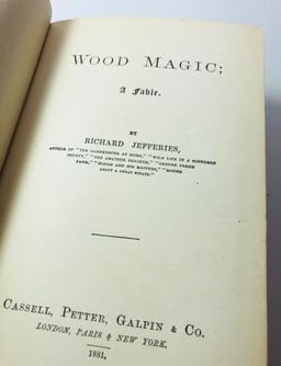 Wood Magic; A Fable by Richard Jefferies (1881) Decorative Covers