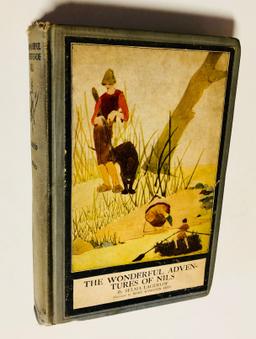 The Wonderful Adventures of Nils from the Swedish by Selma Lagerlof (1922)