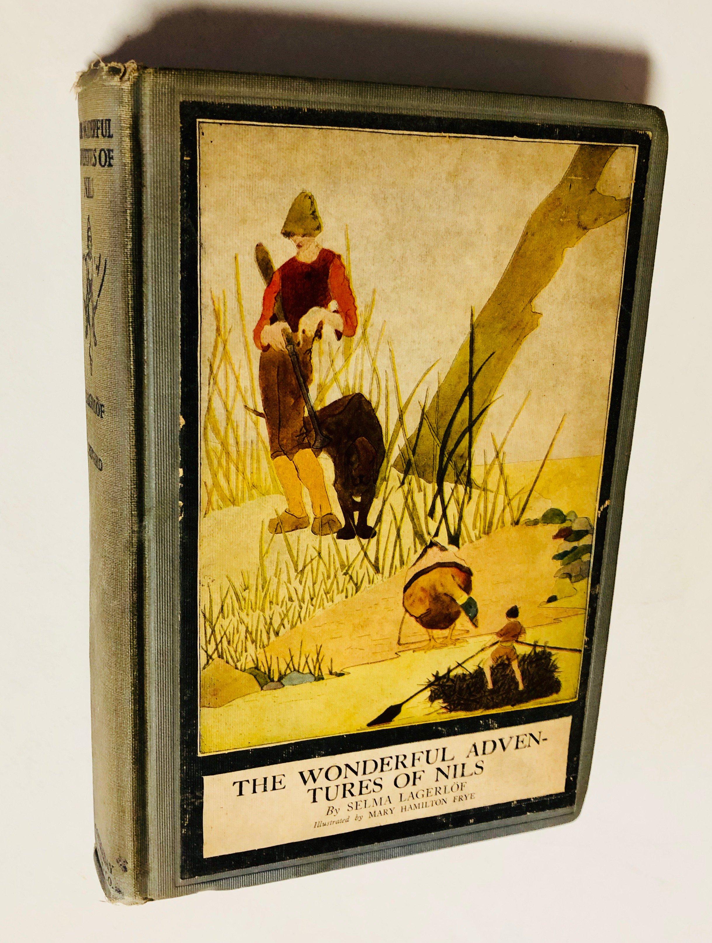 The Wonderful Adventures of Nils from the Swedish by Selma Lagerlof (1922)