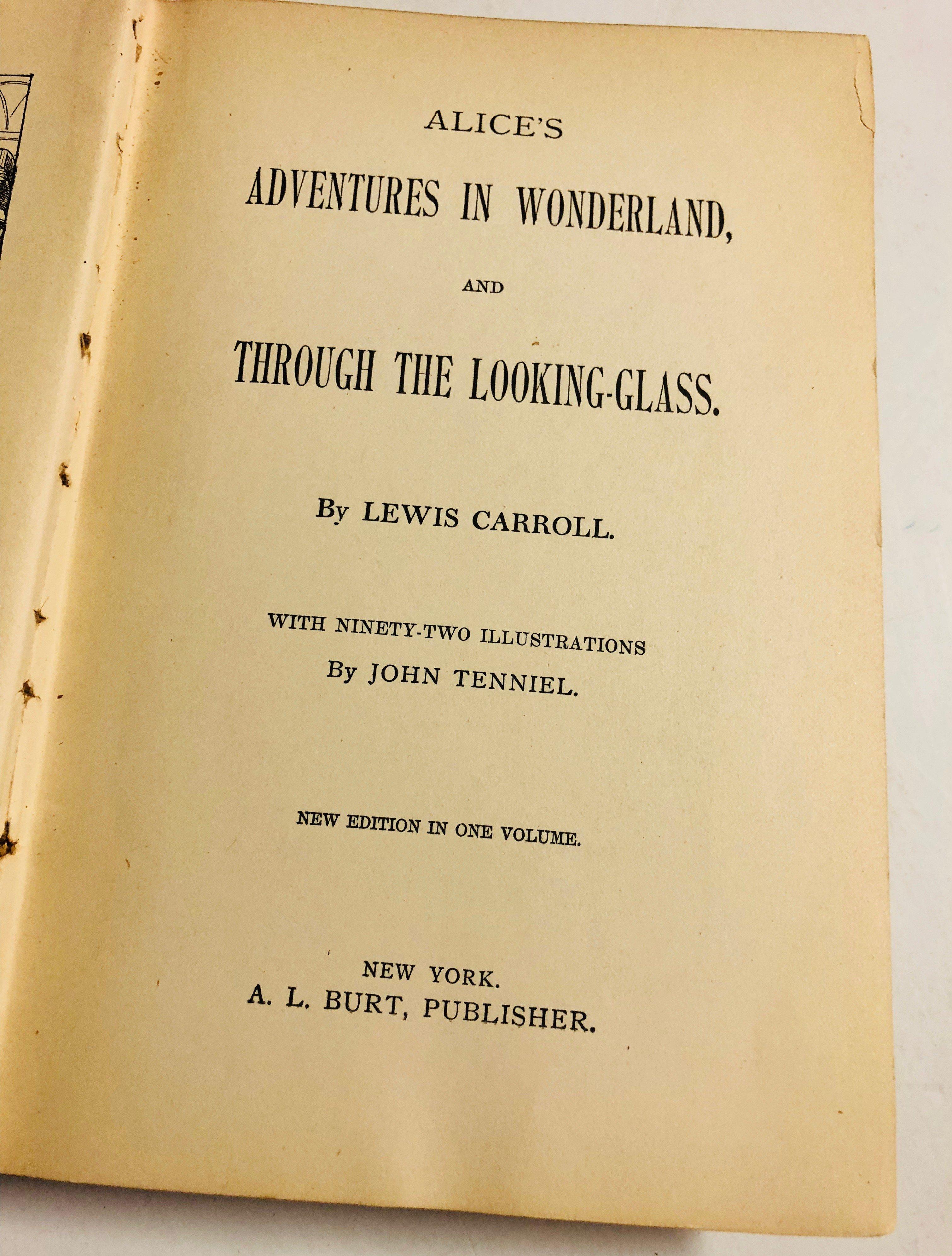 Alice's Adventure in Wonderland and Through the Looking-Glass (c.1890)