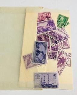 COLLECTION of 3 Cent & 1 Cent Stamps Not Cancelled