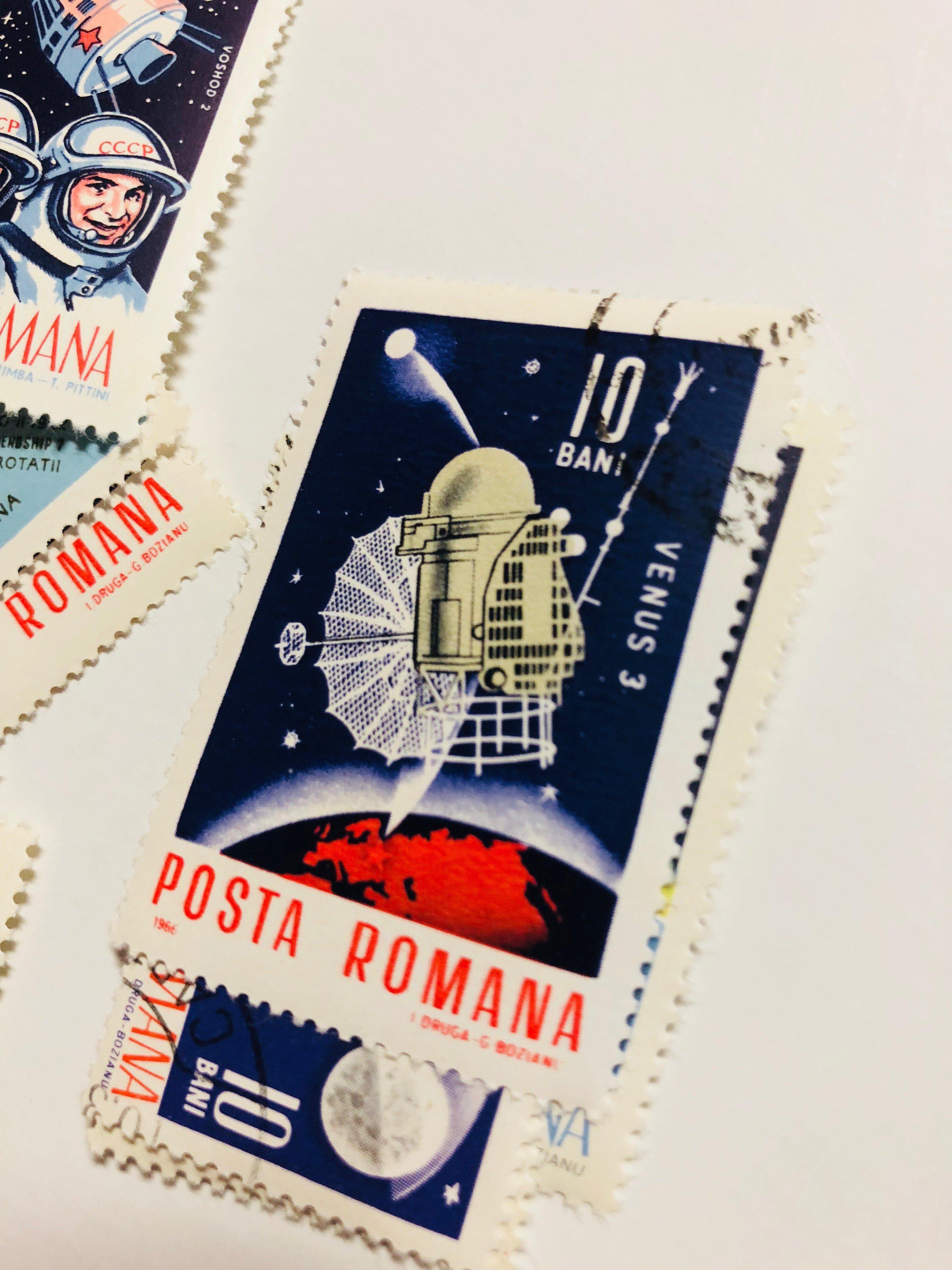LARGE Collection of NASA Space Stamps from Different Countries