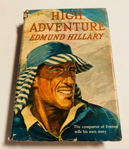 HIGH ADVENTURE by Sir Edmund Hillary (1955) EVEREST