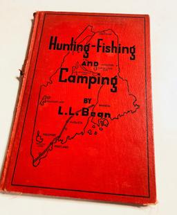 HUNTING - FISHING and CAMPING by L.L. BEAN (1947)