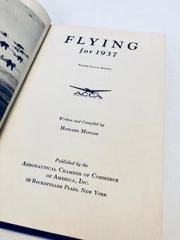 FLYING for 1937 Yearbook with HOWARD HUGHES and the HINDENBURG