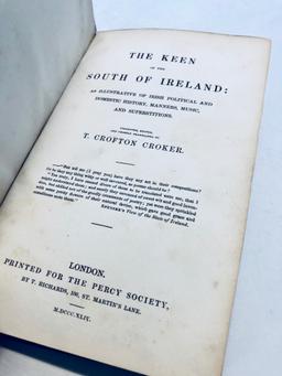 The Keen of the South of Ireland by T. Crofton Croker (1844)