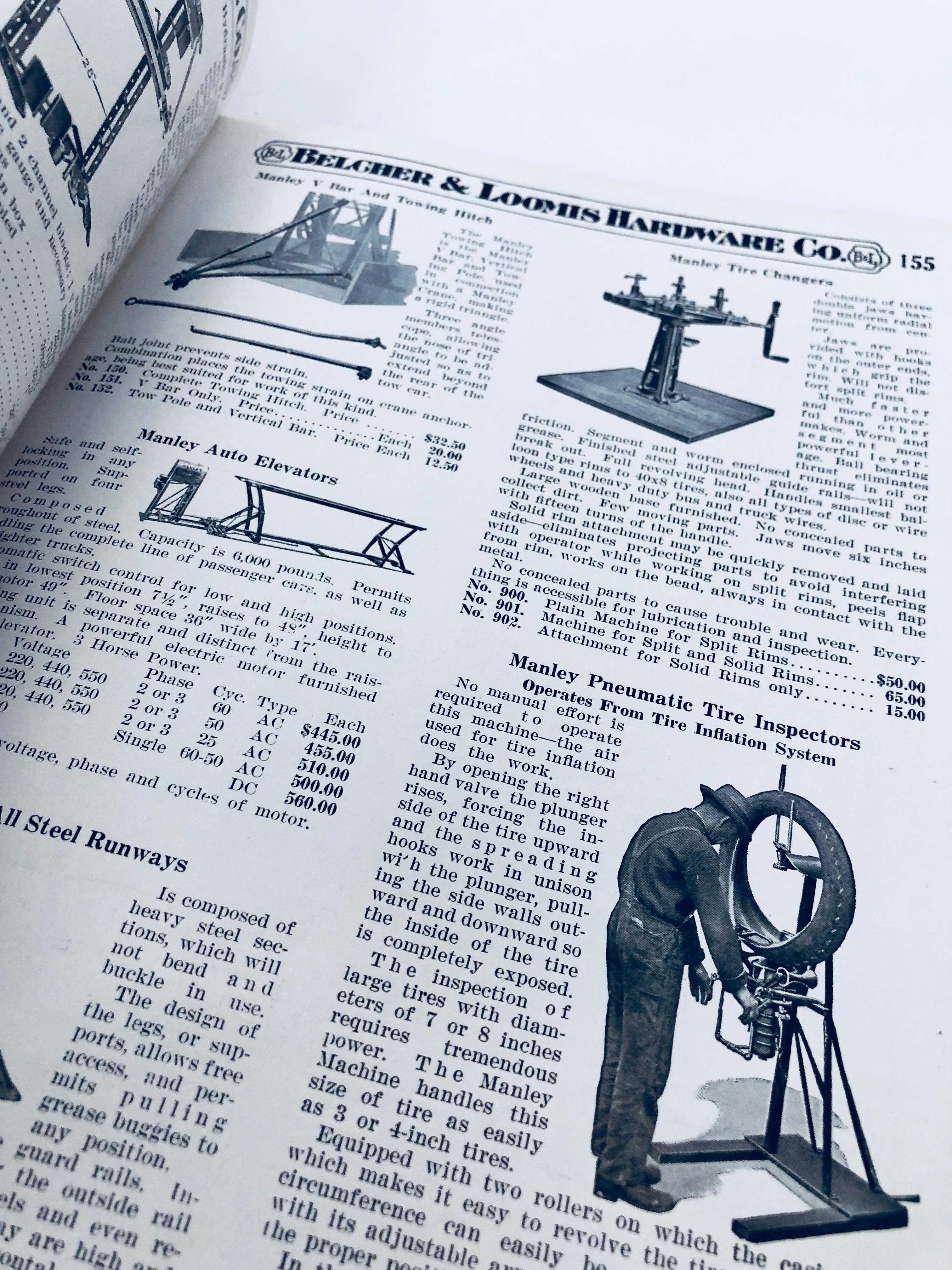 RARE Belcher & Loomis Hardware Co. (c.1930) CATALOG - HARDCOVER Illustrated Providence RI