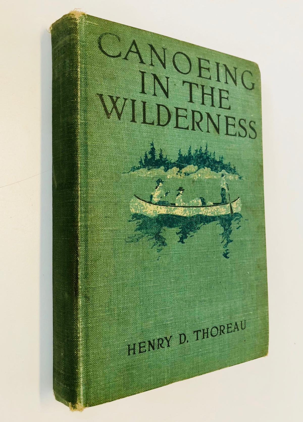 CANOEING in the WILDERNESS by Henry D. THOREAU (1916)