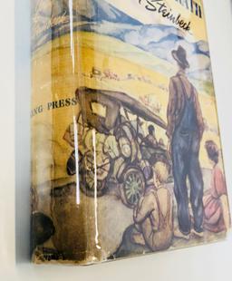 RARE GRAPES OF WRATH (1939) by John Steinbeck - First Edition - Early Printing