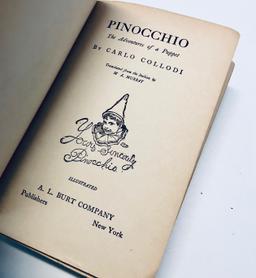 Pinocchio: The Adventures of a Puppet by Collodi (c.1910)