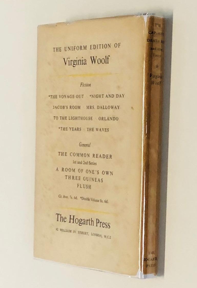The Captain's Death Bed and Other Essays by VIRGINIA WOOLF (1950) Hogarth Press UK