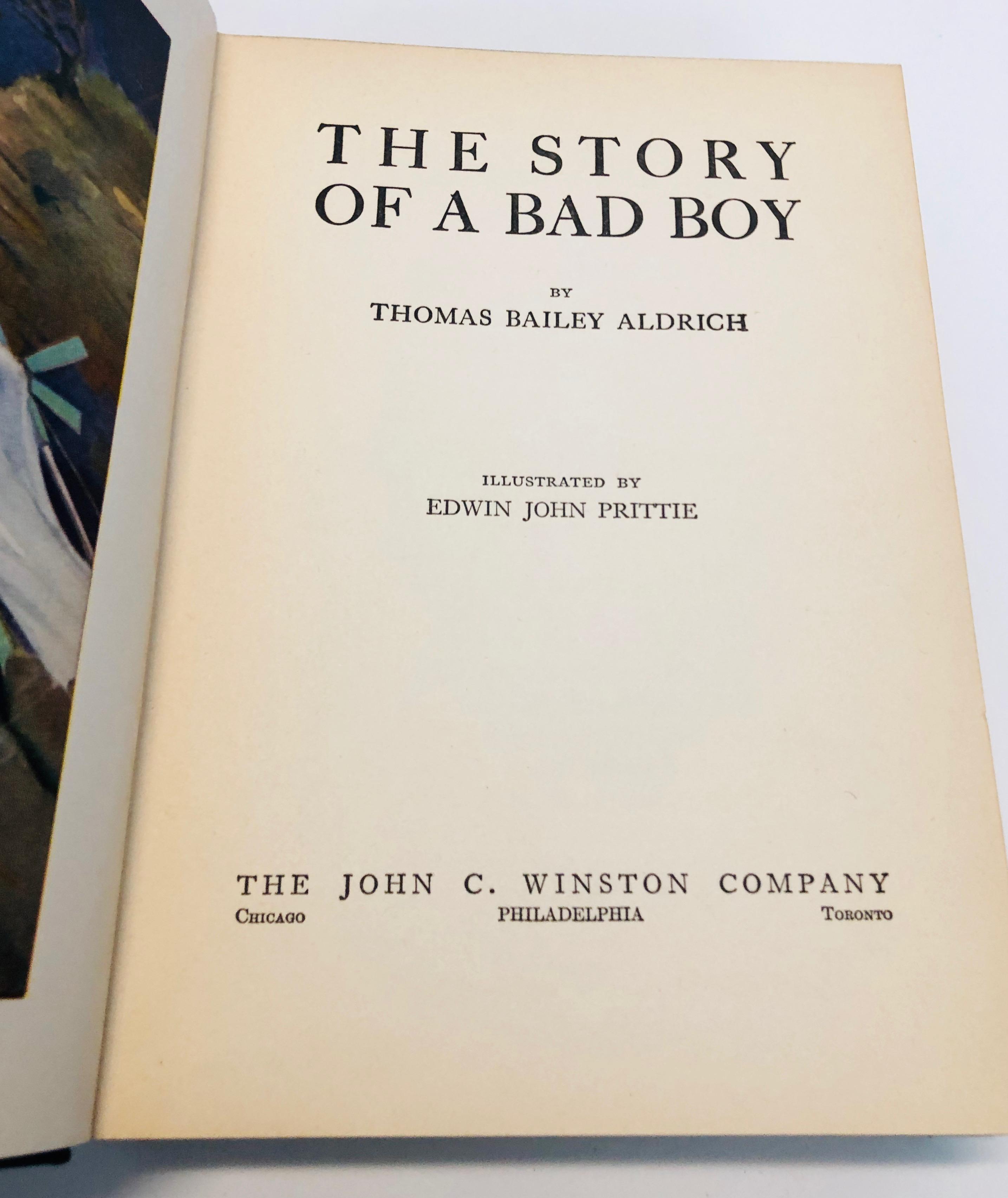 The Story of a Bad Boy by Thomas Bailey Aldrich (1927)