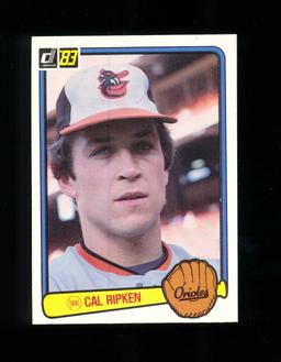 1983 Donruss Baseball Card #279 Hall of Famer Cal Ripken Jr. Baltimore Orio