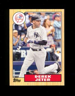 2011 Topps Baseball Card #TM-16 Derek Jeter New York Yankees.