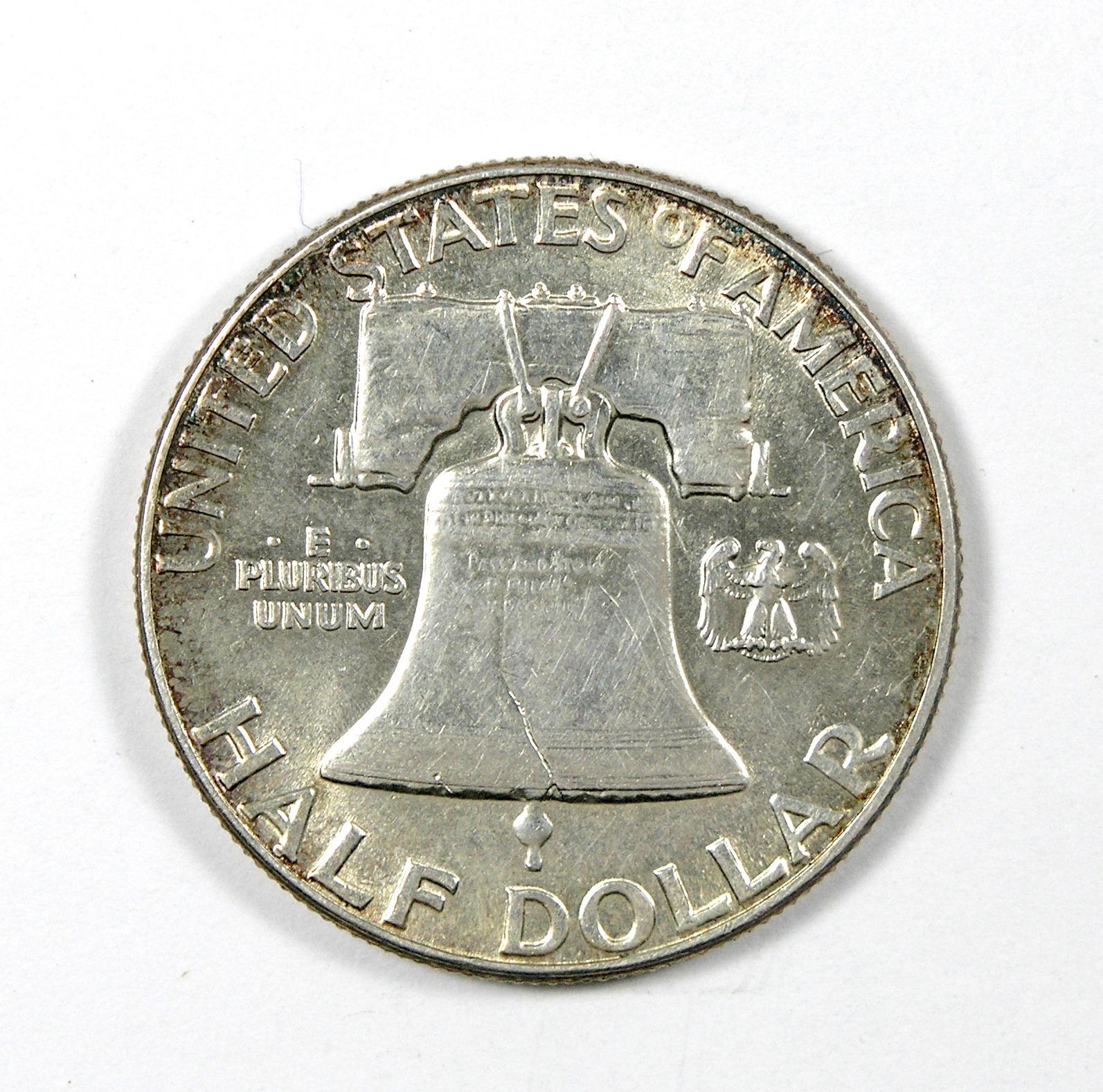 1950 Franklin Half Dollar MS Full Bell Lines
