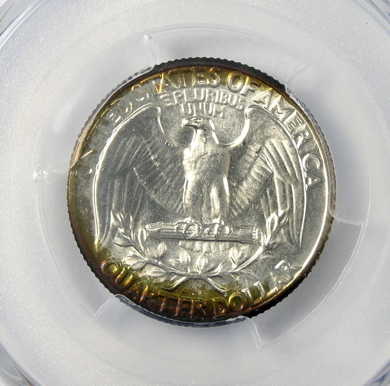 1960 Washington Quarter Dollar Graded PCGS MS66