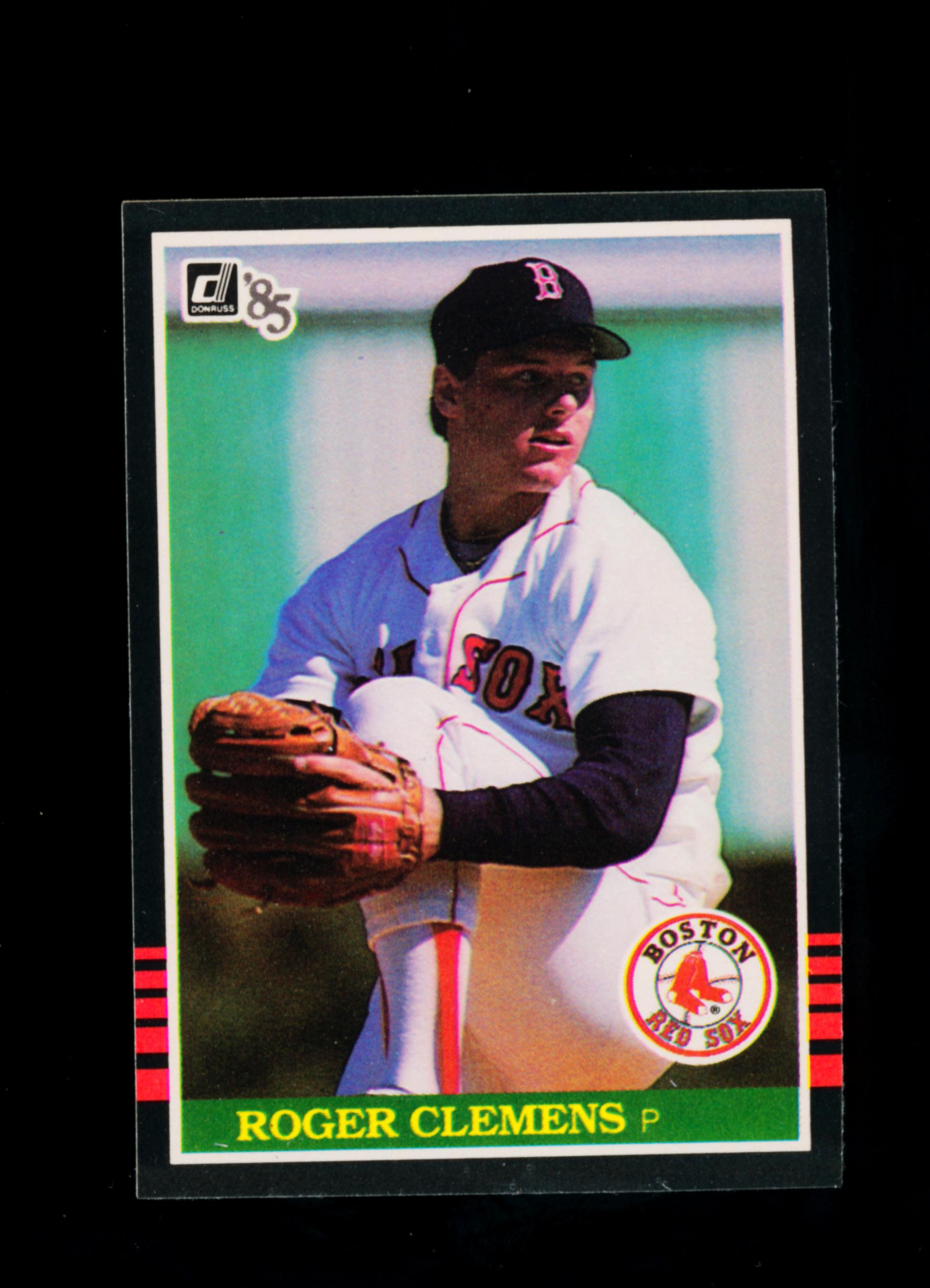 1985 Donruss ROOKIE Baseball Card #273 Rookie  Roger Clemens Boston Red Sox