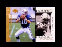 1998 Upper Deck "Super Powers" ROOKIE Football Card #S16 Rookie Hall of Fam