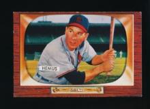 1955 Bowman Baseball Card #107 Solly Hemus St Louis Cardnials