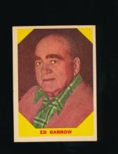 1960 Fleer "Baseball Greats" Baseball Card #23 Hall of Famer  Rd Barrow