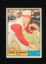 1961 Topps Baseball Card #9 Bob Purkey Cincinnati Reds