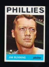 1964 Topps Baseball Card #265 Jim Bunning Piladelphia Phillies