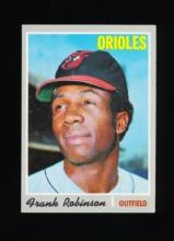 1970 Topps Baseball Card #700 Hall of Famer Frank Robinson Baltimore Oriole