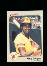 1983 Fleer ROOKIE Baseball Card #360 Rookie Hall of Famer Tont Gwynn San Di