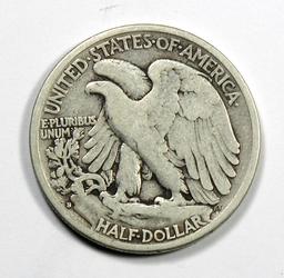 1928-S Walking Liberty Silver Half Dollar