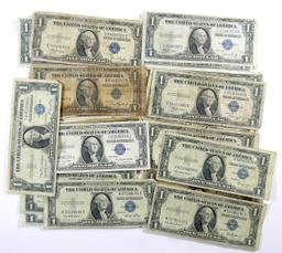 (25) 1935 $1 United States Silver Certificates