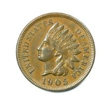 1905 Indian Cent