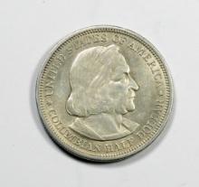 1892 Columbian Commemorative Silver Half Dollar (Worlds Columbian Expositio