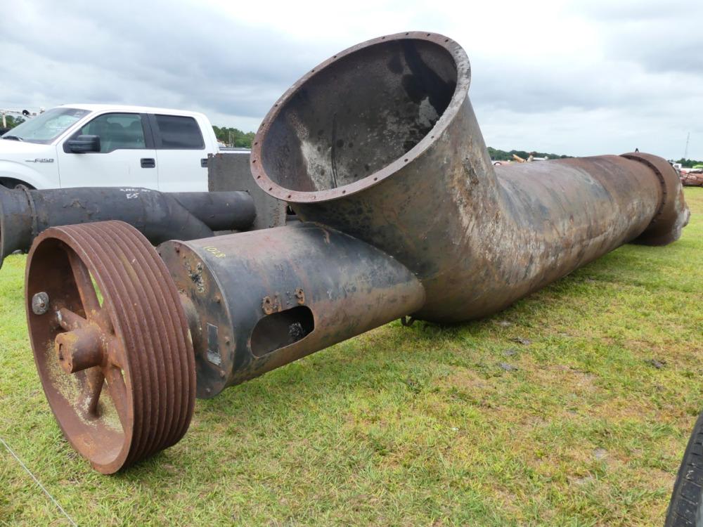 30' x 48" Pipe Belt Driven Ditch Pump