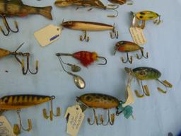 18 misc. lures in various conditions: project for winter