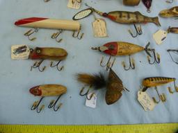 18 misc. lures in various conditions: project for winter