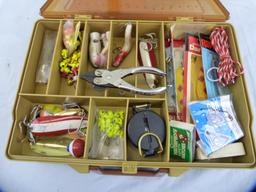 Plano Magnum 1122 tackle box with fishing lures