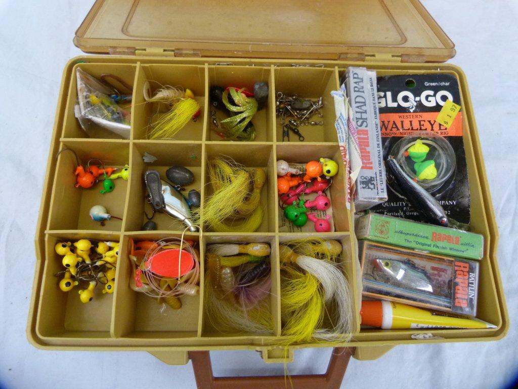 Magnum Plano tackle box with fishing lures