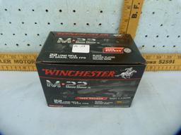 Ammo: 1000 rds Winchester M-22, .22 LR