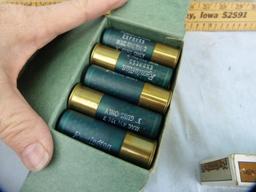 Ammo: 30 shells in 2 boxes: 12 ga, 3" Magnum