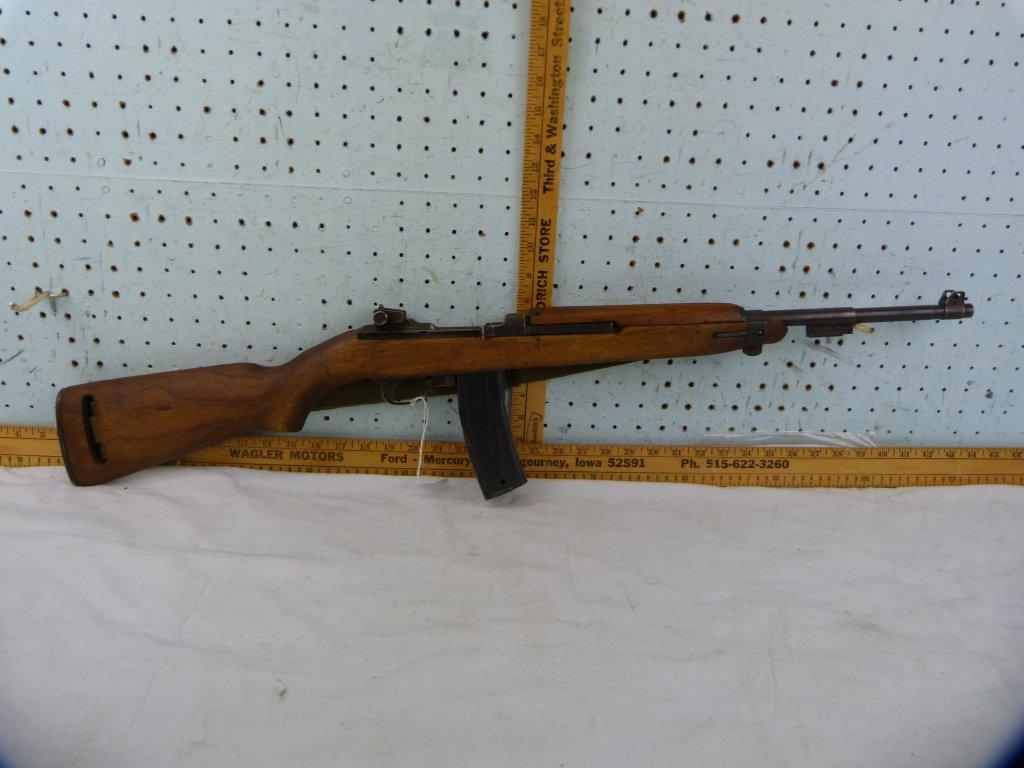 Winchester M-1 Carbine SA Military Rifle, .30 cal, SN: 5624227