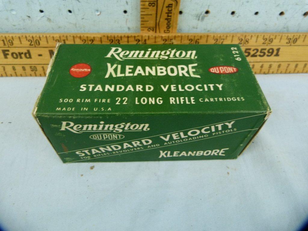 Ammo: Brick/500 Remington .22 LR Kleanbore 6122