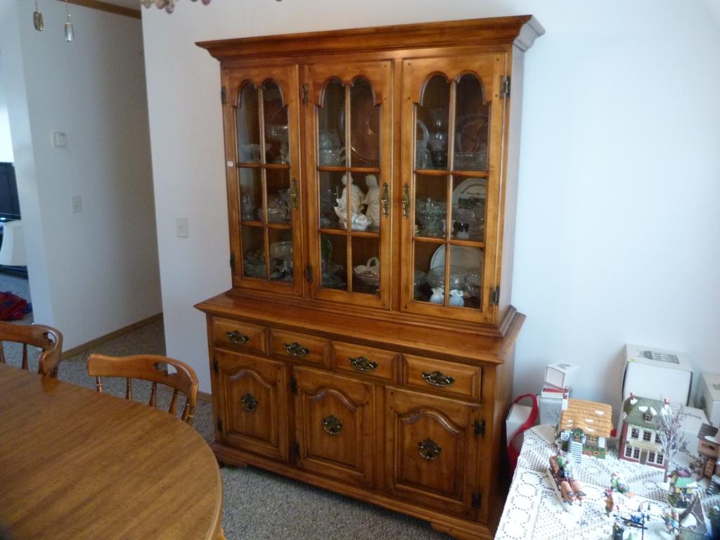 Keller two piece hutch   DOES NOT INCLUDE CONTENTS