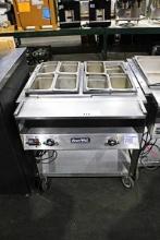 SERV WELL 31IN. ELECTRIC 2-WELL HOT FOOD STEAM TABLE