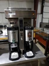 FETCO CBS-2042E COFFEE BREWER WITH DISPENSERS - NO FILTER BASKETS