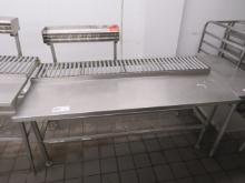 5FT S/STEEL LABELING TABLE