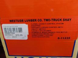 Lionel O gauge Westside Lumber Co shay