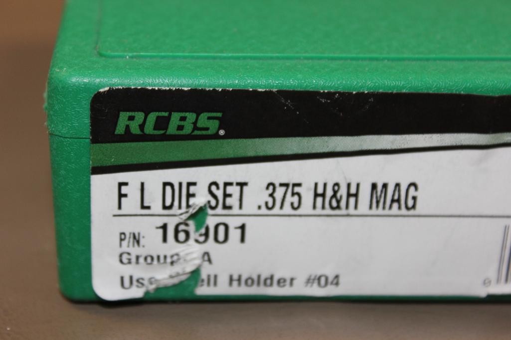 New in Box RCBS .375 H&H Mag Reloading Die Set