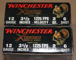 20 Cartridges Winchester Supreme Elite 12 Gauge Shotgun Ammunition