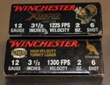 20 Cartridges Winchester Supreme Elite 12 Gauge Shotgun Ammunition